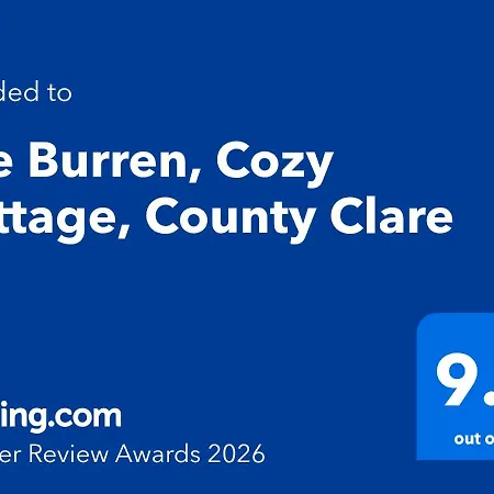 The Burren, Cozy Cottage, County Clare Apartment *